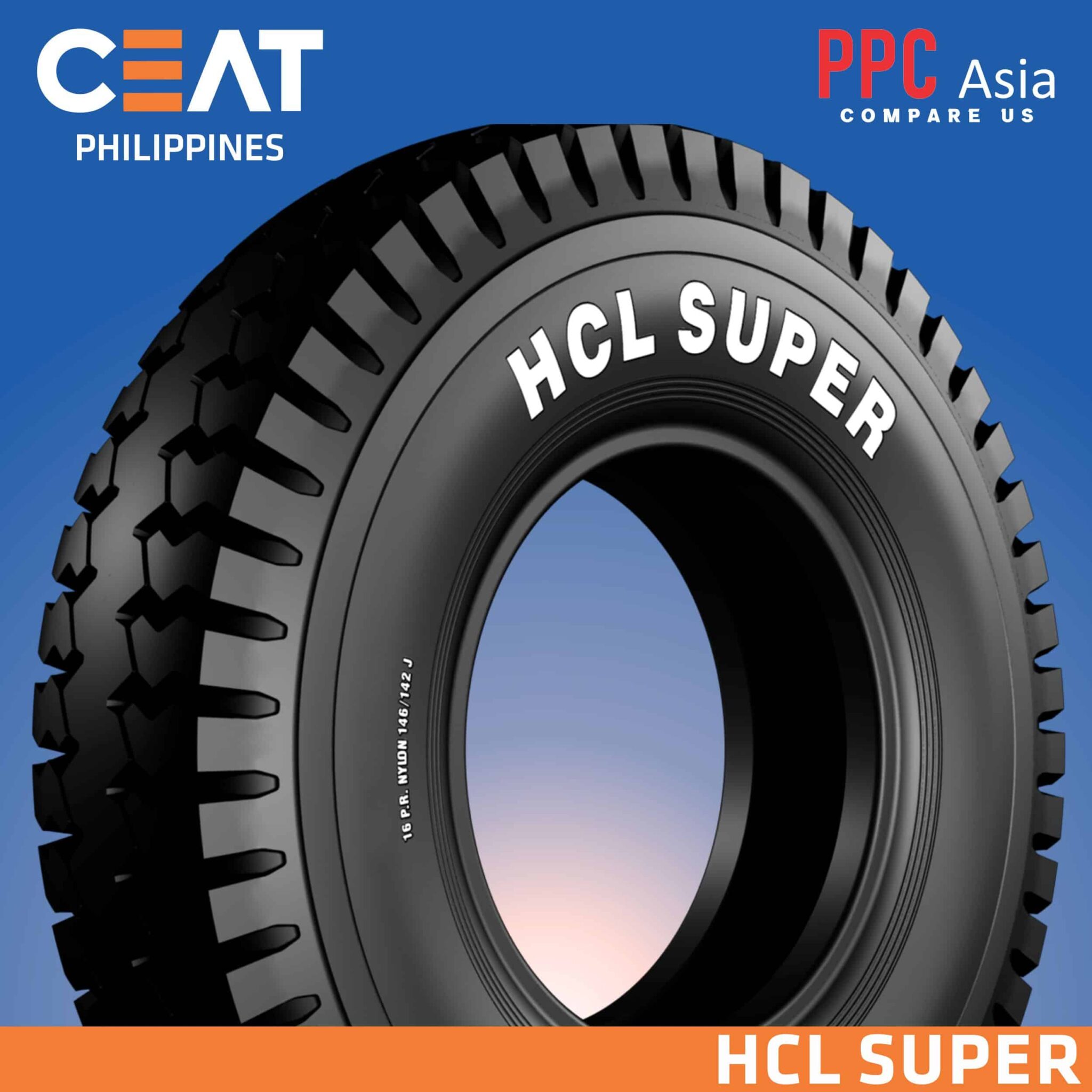 CEAT HCL SUPER DOT LUG 14PR PPC Asia Corporation